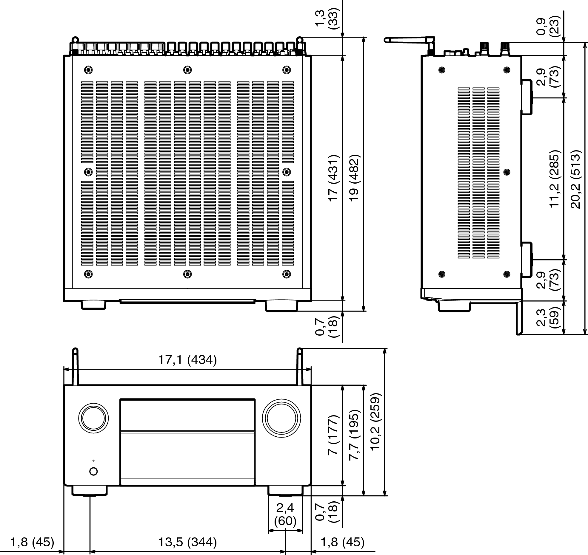 Size A110E3